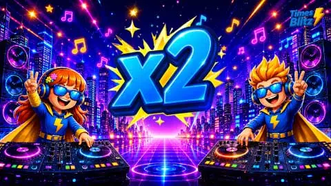 x2 times table song