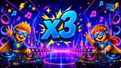x3 times table song